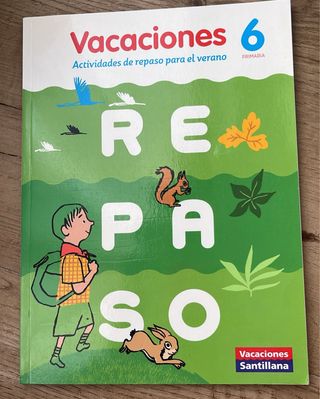 Actividades de repaso para el verano