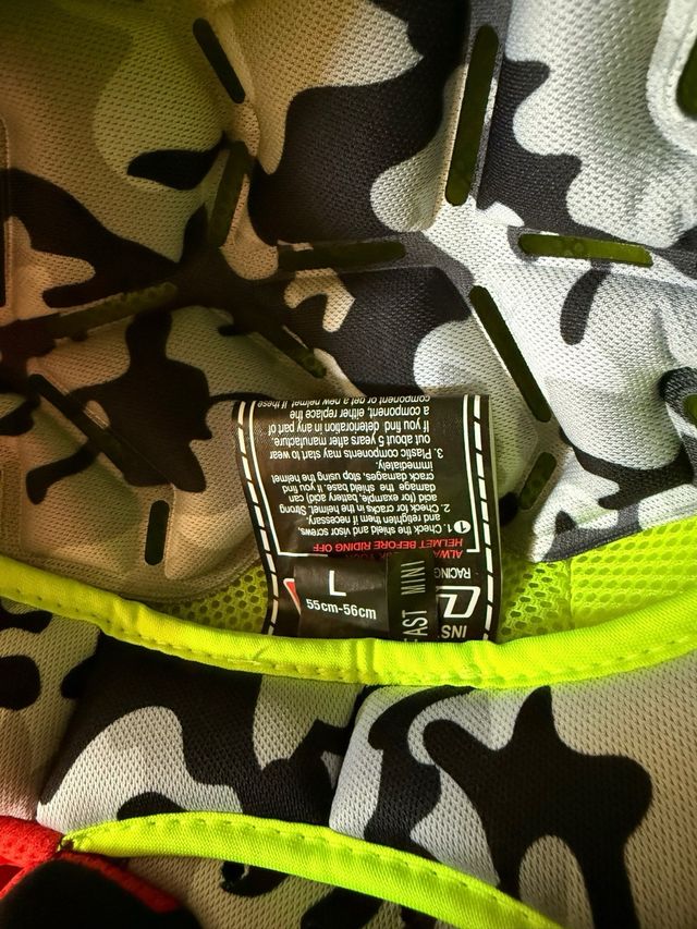 Casco Junior LS2 MX437 J FAST EVO XCODE TALLA L