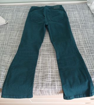 Pantalon cropped flare