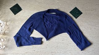 Coprispalla blu 