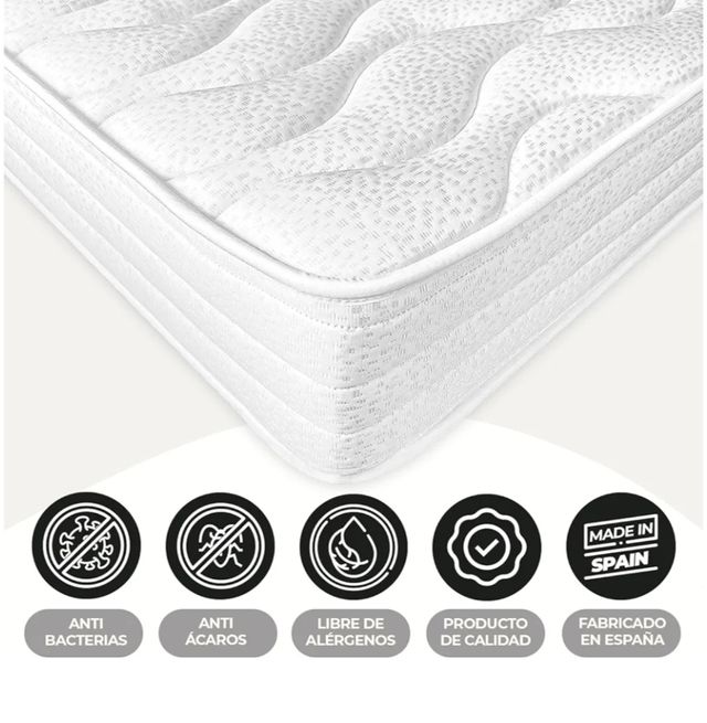 Colchon vicolastico 130x80. Muy buen estado.