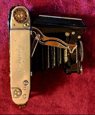 Cámara Moskva 5 nueva con funda en su caja