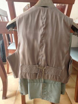 Traje flamenco rociero completo