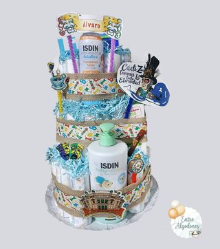 Tarta de pañales Carnavalera