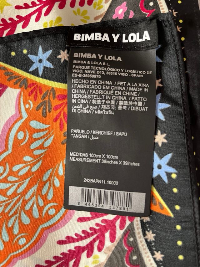 Pañuelo Bimba y Lola