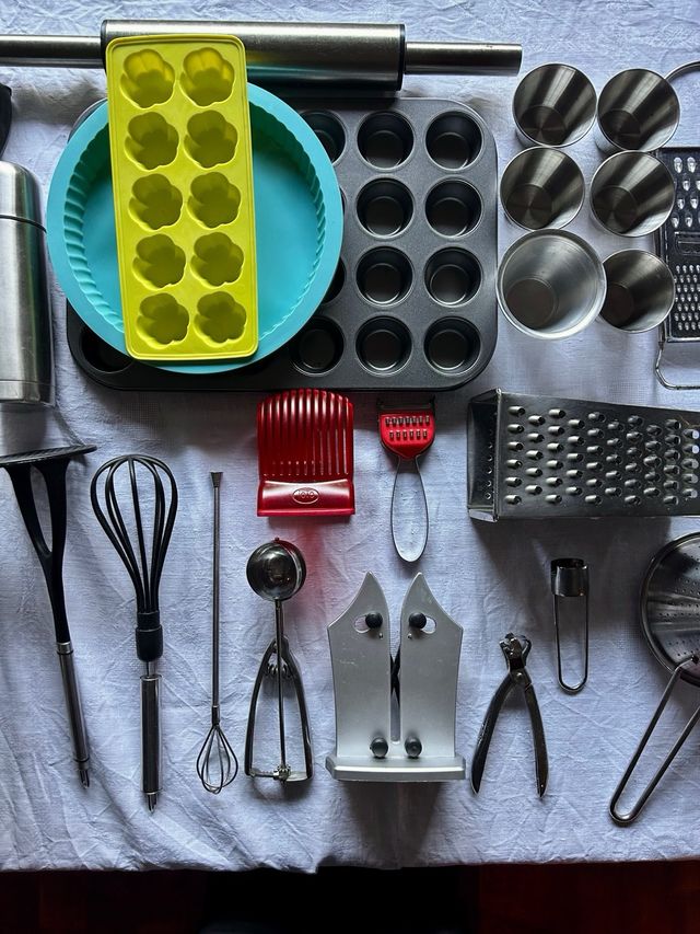 Lote utensilios de cocina