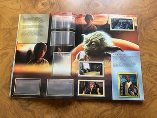 Album cromos star wars