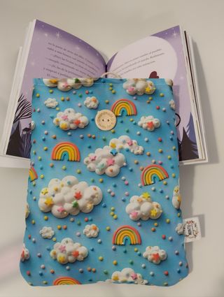 Funda literaria para libros acolchada