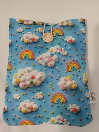 Funda literaria para libros acolchada