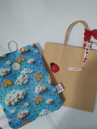 Funda literaria para libros acolchada