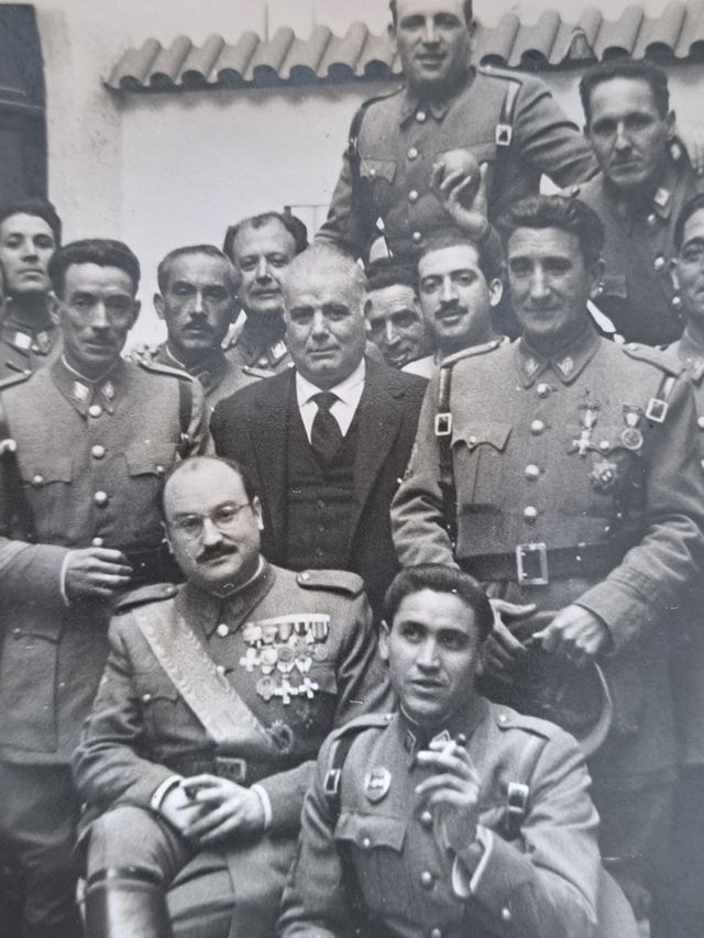 Foto veterano division azul