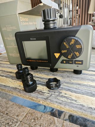 Temporizador riego Diivo 3 salidas