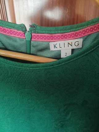 Vestido verde Kling