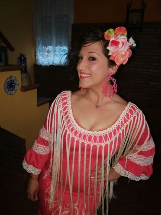 Traje de flamenca 