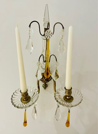 Aplique pared vintage francés