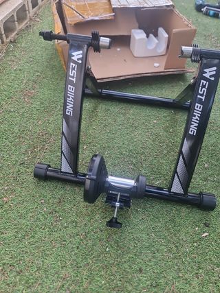 Rodillo entrenamiento bicicleta