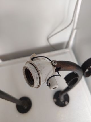 2 apliques  antiguos de pared