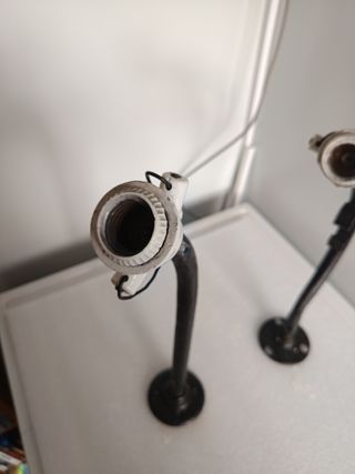 2 apliques  antiguos de pared