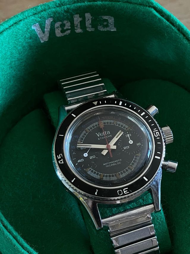 Vetta etanche chronograph Valj. 23