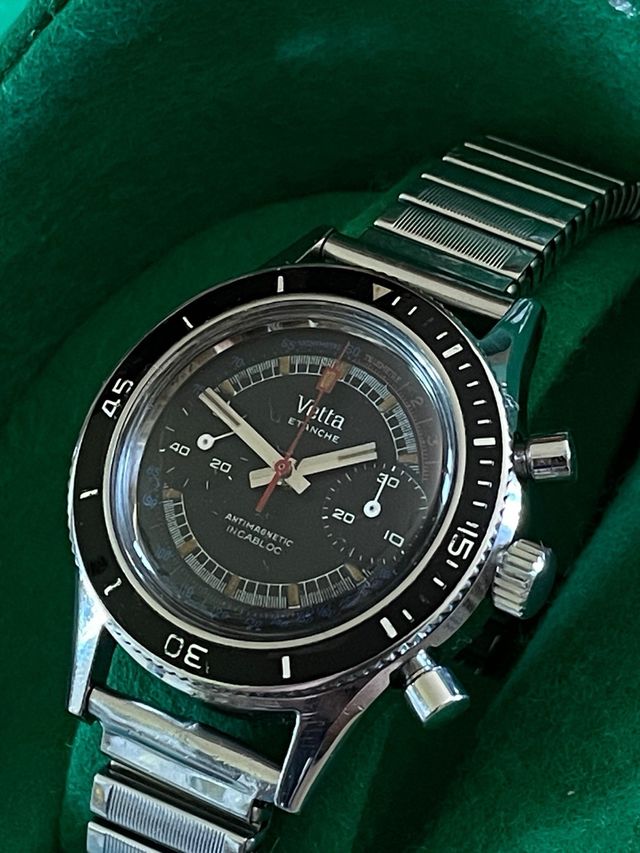 Vetta etanche chronograph Valj. 23