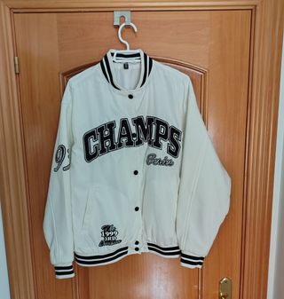 Beisbolera blanca H y M talla XS