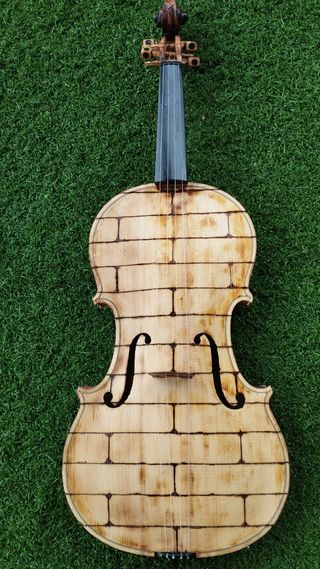 Violín, decoración 
