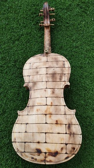 Violín, decoración 