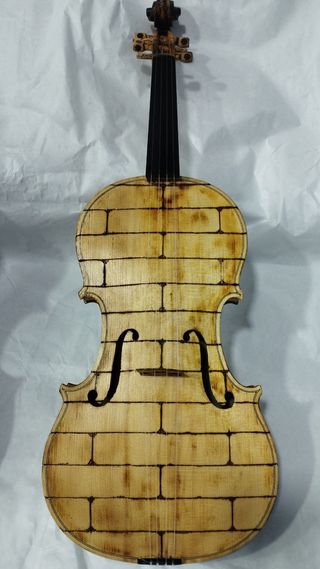 Violín, decoración 