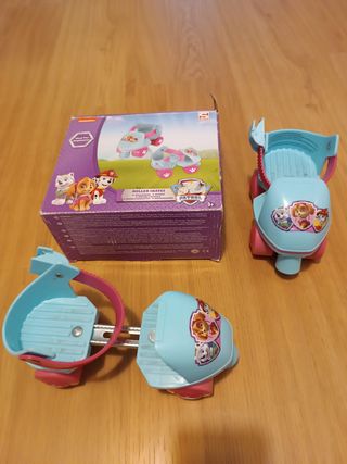 Patines patrulla canina para niños 3-6 años