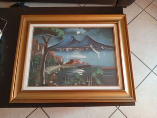 Quadro vintage Vesuvio 