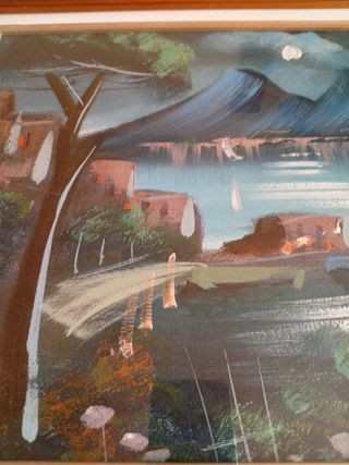 Quadro vintage Vesuvio 