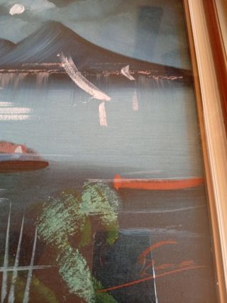 Quadro vintage Vesuvio 