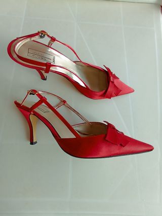 Zapato fiesta rojo 
