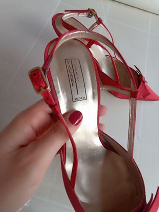 Zapato fiesta rojo 