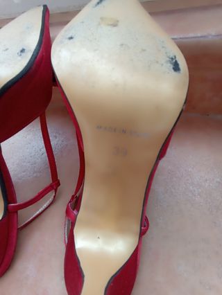Zapato fiesta rojo 