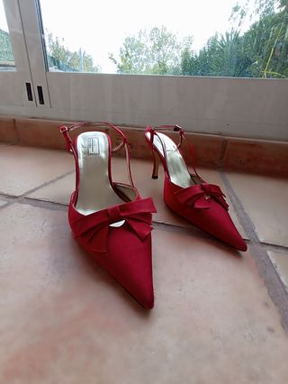 Zapato fiesta rojo 