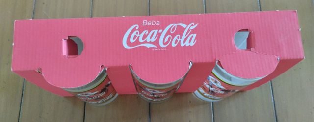 Vasos Coca-Cola colección sin estrenar
