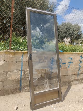 Puerta de cristal 