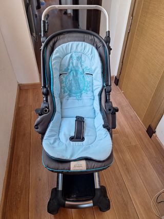 Carrozzina passeggino Trio Rider Jane+seggiolino auto 0