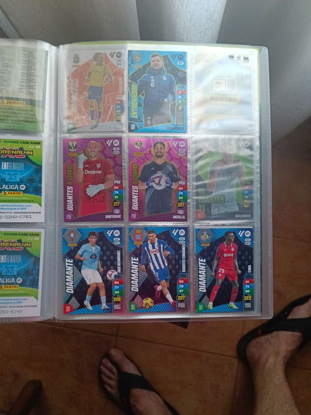 Cromos ADRENALYN 2024-25 solicitad faltas