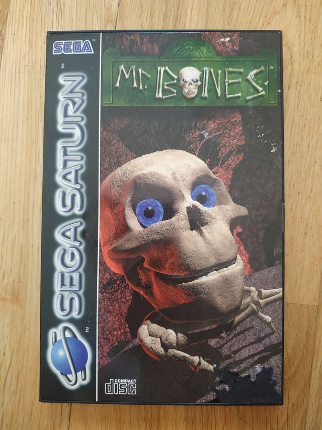 CAJA MR BONES SEGA SATURN
