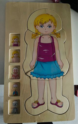 Puzzle “El cuerpo humano”