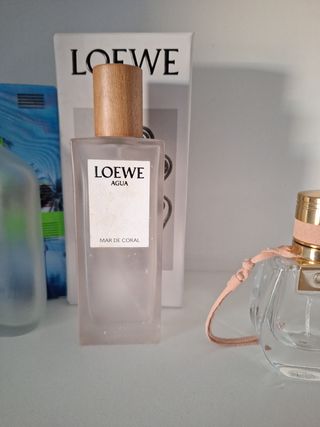 Collezione di 3 bottiglie di profumo vuote