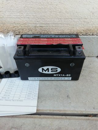 Batería moto 6Ah