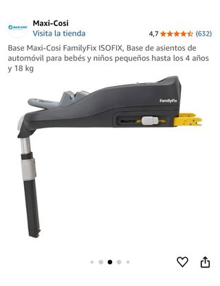 Silla coche Maxi cosi y  base Family fix