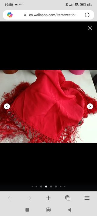 Vestido Flamenca y accesorios Aguja y Dedal Málaga