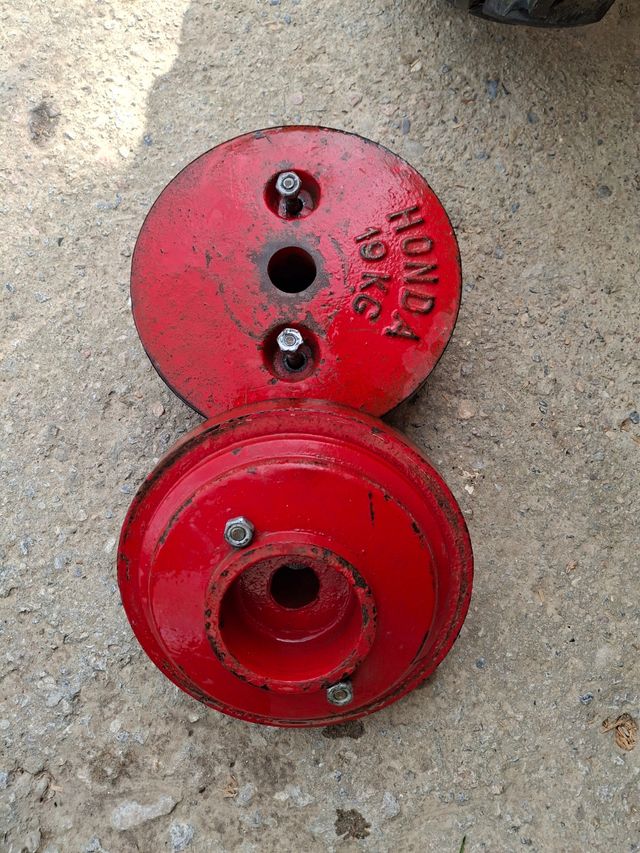 Contrapesos honda para motoazada.