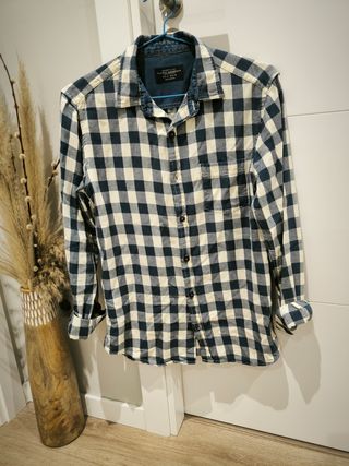 Camisa de cuadros Pull and Bear