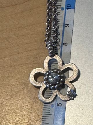 Tous collar plata y gema