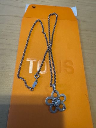 Tous collar plata y gema